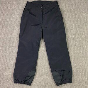 Vintage Obermeyer Snow Pants Ski Snowboard Women's Sz 16 Black Nylon 1260 00/01